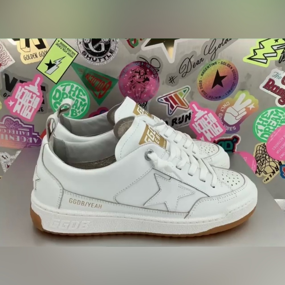 Authentic Golden Goose Yeah sneakers in optic white size 37